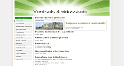 Desktop Screenshot of 4vsk.ventspils.lv